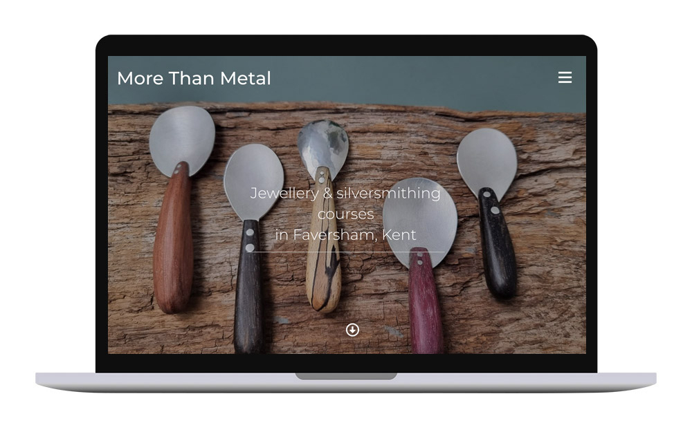 More Than Metal – Website Design