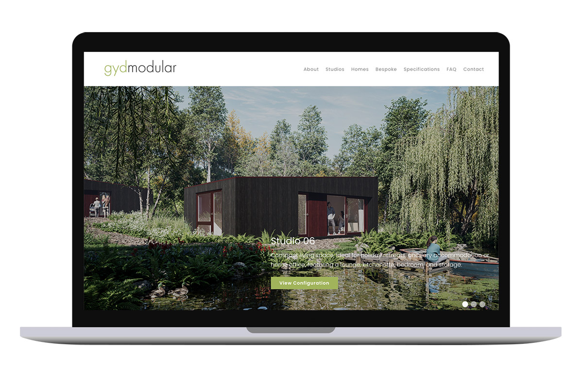 gyd modular – Website Design